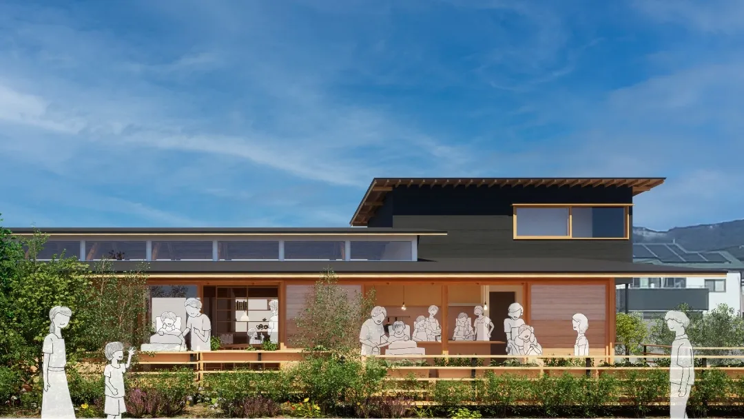 街に開いた「すまいるキッチン」