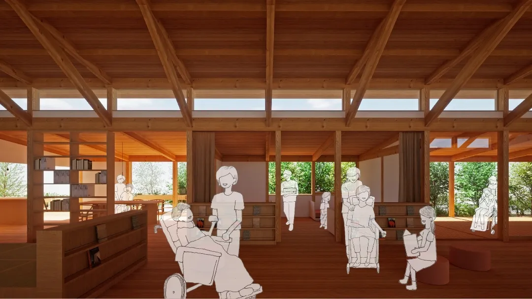 目配りの良さと居心地の良さを両立させた空間です